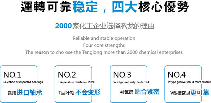 氟塑料离心自吸泵优点