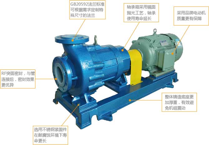 CQB-FA氟塑料磁力泵人性化设计